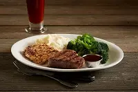 Slow-Roasted Sirloin and Chicken